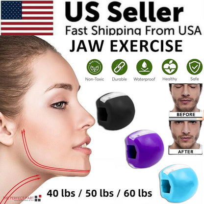 Transform Your Look with Our 3PCS Jawline Exerciser Set - Achieve a Defined Jawline with Ease!