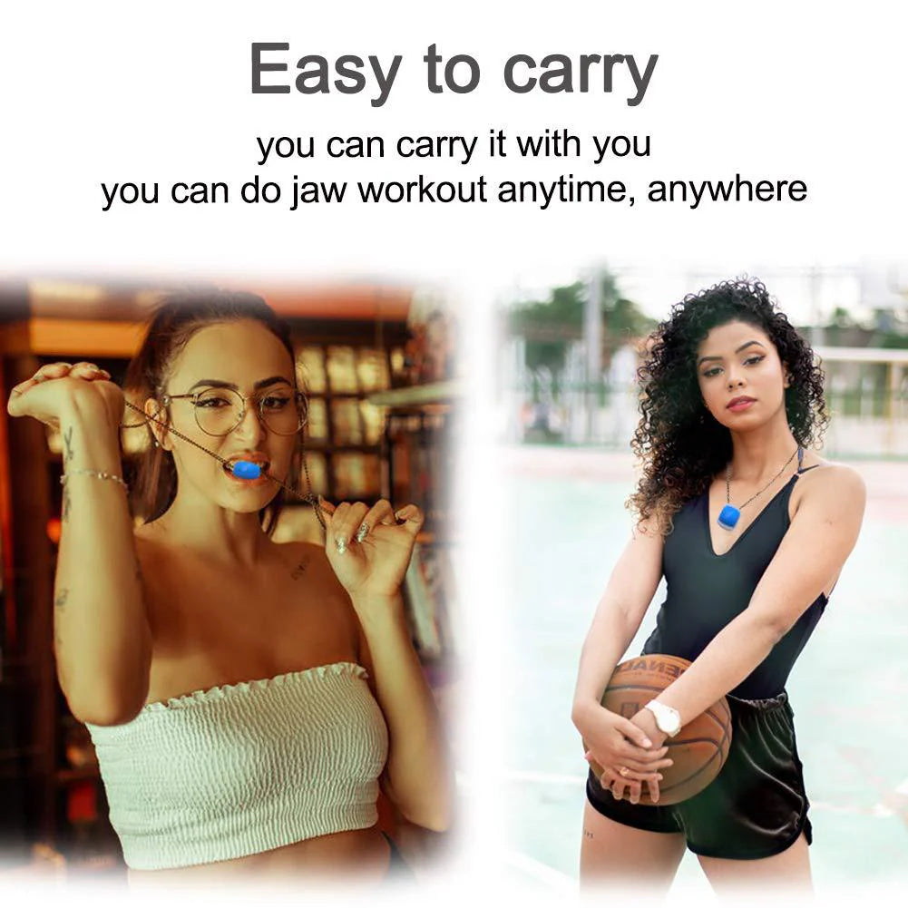 Transform Your Look with Our 3PCS Jawline Exerciser Set - Achieve a Defined Jawline with Ease!